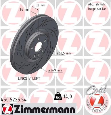 ZIMMERMANN 450.5225.54 EAN: 4250238789116.