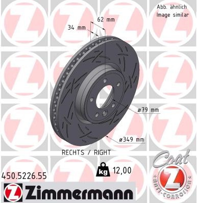 ZIMMERMANN 450.5226.55 EAN: 4250238789147.