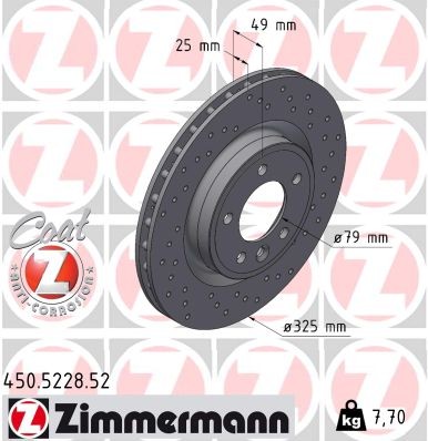 ZIMMERMANN 450.5228.52 EAN: 4250238780700.
