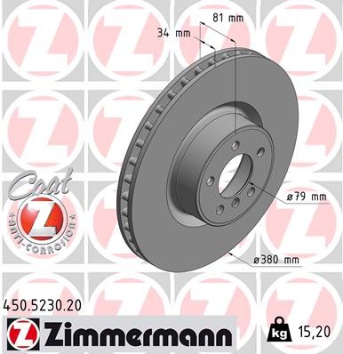 ZIMMERMANN 450.5230.20 EAN: 4250238783268.