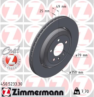 ZIMMERMANN 450.5233.30 EAN: 4250238789246.