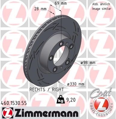 ZIMMERMANN 460.1530.55 EAN: 4250238788348.