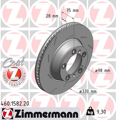 ZIMMERMANN 460.1582.20 EAN: 4250238751137.