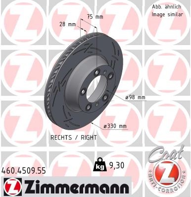 ZIMMERMANN 460.4509.55 EAN: 4250238788171.
