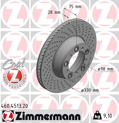 ZIMMERMANN 460.4513.20 EAN: 4250238776789.