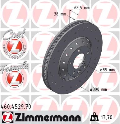 ZIMMERMANN 460.4529.70 EAN: 4250238785415.