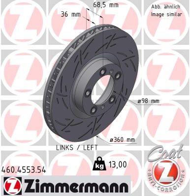 ZIMMERMANN 460.4553.54 EAN: 4250238789482.