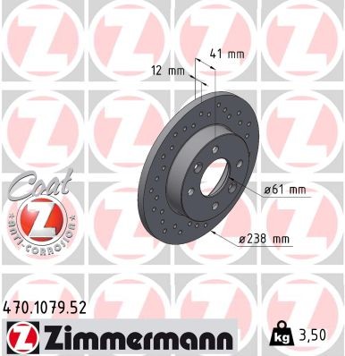 ZIMMERMANN 470.1079.52 EAN: 4250238751564.
