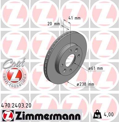 ZIMMERMANN 470.2403.20 EAN: 4250238763604.
