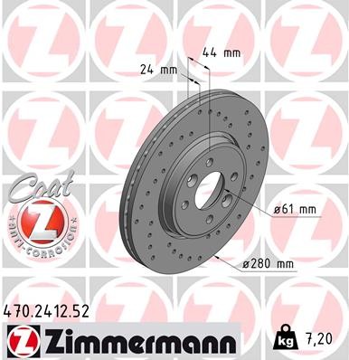ZIMMERMANN 470.2412.52 EAN: 4250238748694.