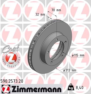 ZIMMERMANN 590.2573.20 EAN: 4250238768159.