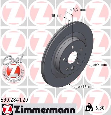 ZIMMERMANN 590.2841.20 EAN: 4250238783084.