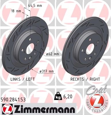 ZIMMERMANN 590.2841.53 EAN: 4250238789871.