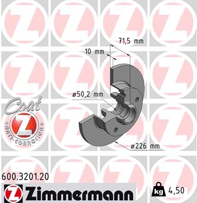 ZIMMERMANN 600.3201.20 EAN: 4250238761624.