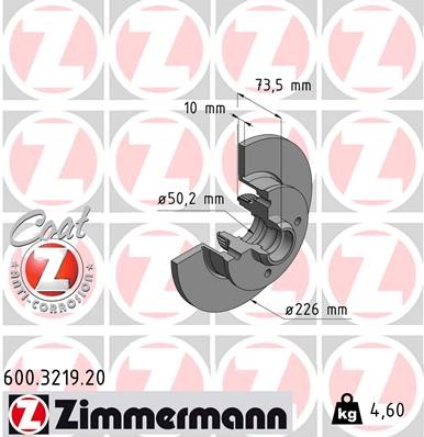 ZIMMERMANN 600.3219.20 EAN: 4250238761631.