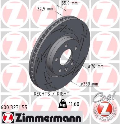 ZIMMERMANN 600.3231.55 EAN: 4250238787143.
