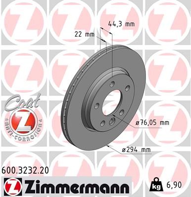 ZIMMERMANN 600.3232.20 EAN: 4250238744986.