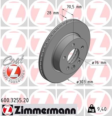 ZIMMERMANN 600.3255.20 EAN: 4250238776321.