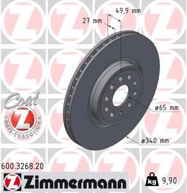 ZIMMERMANN 600.3268.20 EAN: 4250238786238.