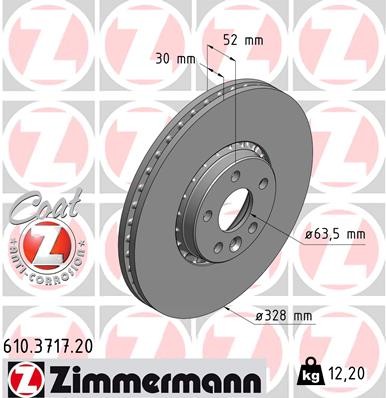 ZIMMERMANN 610.3717.20 EAN: 4250238751960.
