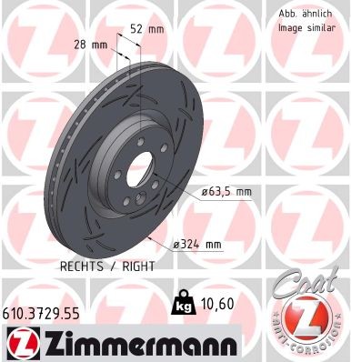 ZIMMERMANN 610.3729.55 EAN: 4250238787198.