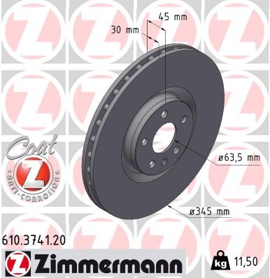 ZIMMERMANN 610.3741.20 EAN: 4250238793557.