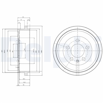 DELPHI BF463 EAN: 5012759225974.