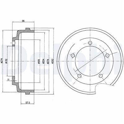 DELPHI BF479 EAN: 5012759250662.