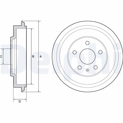 DELPHI BF561 EAN: 5012759998212.