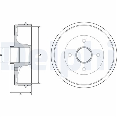 DELPHI BFR538 EAN: 5012759553879.