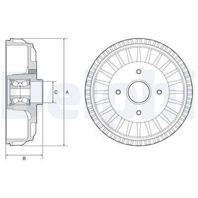 DELPHI BFR768 EAN: 5012759561454.