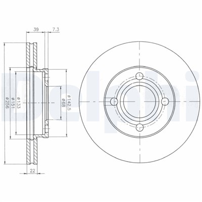 DELPHI BG2272 EAN: 5012759422717.