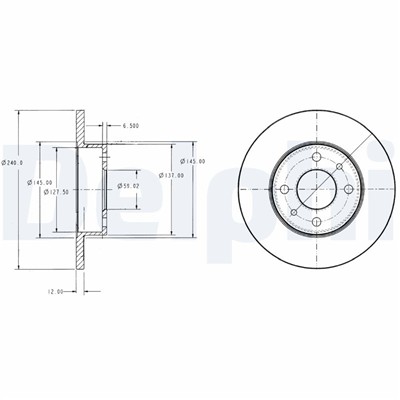 DELPHI BG2313 EAN: 5012759423127.