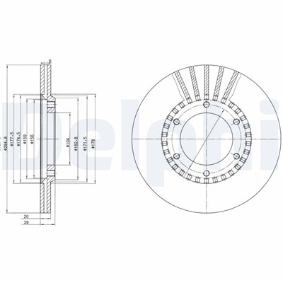 DELPHI BG2365 EAN: 5012759423646.