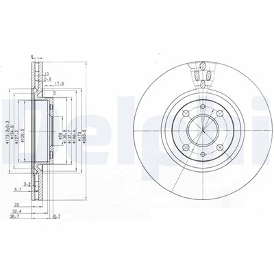 DELPHI BG2407 EAN: 5012759424063.