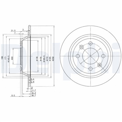 DELPHI BG2420 EAN: 5012759424193.