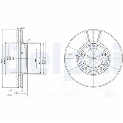 DELPHI BG2423 EAN: 5012759424223.