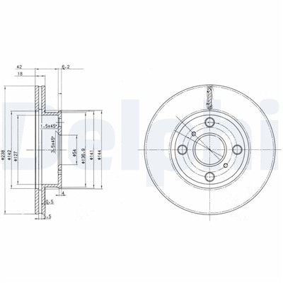DELPHI BG2424 EAN: 5012759424230.