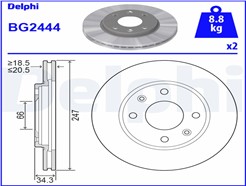 DELPHI BG2444