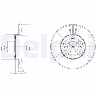 DELPHI BG2682 EAN: 5012759426562.