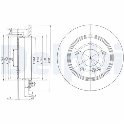 DELPHI BG2761 EAN: 5012759923672.