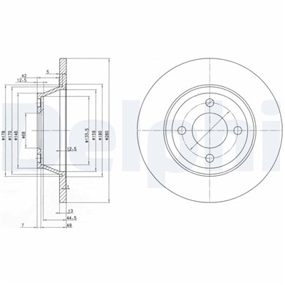 DELPHI BG2783 EAN: 5012759923801.