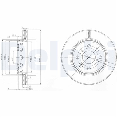 DELPHI BG3074 EAN: 5012759063125.
