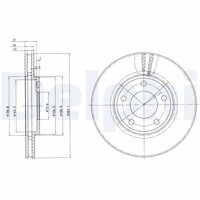 DELPHI BG3383 EAN: 5012759086612.