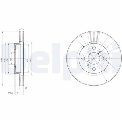 DELPHI BG3520 EAN: 5012759140536.