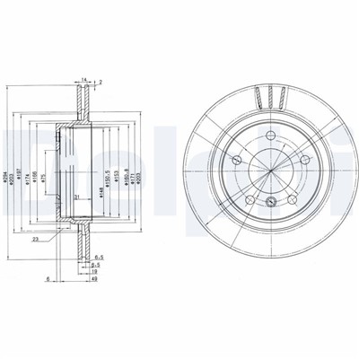 DELPHI BG3530C EAN: 5012759533567.