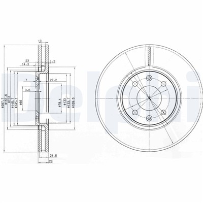 DELPHI BG3675 EAN: 5012759227718.