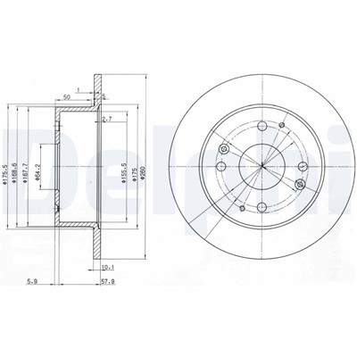 DELPHI BG3677 EAN: 5012759227732.