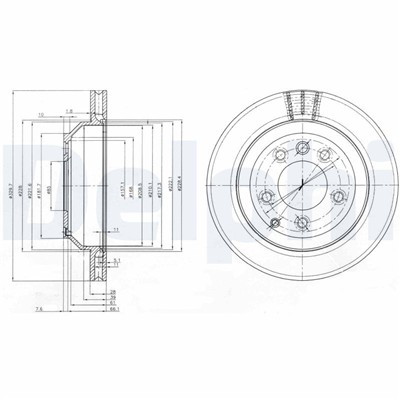 DELPHI BG3775C EAN: 5012759533543.