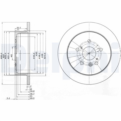 DELPHI BG3779 EAN: 5012759280768.